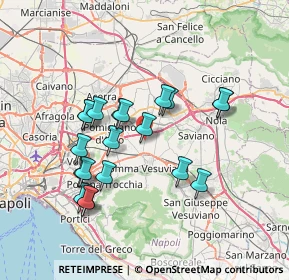 Mappa Via Muletti, 80049 Somma Vesuviana NA, Italia (7.126)