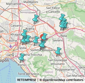 Mappa Via Muletti, 80049 Somma Vesuviana NA, Italia (7.138)