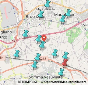 Mappa Via Muletti, 80049 Somma Vesuviana NA, Italia (2.38929)