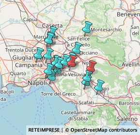 Mappa Via Muletti, 80049 Somma Vesuviana NA, Italia (10.412)