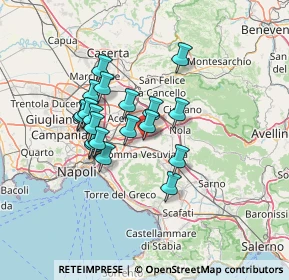 Mappa Via Muletti, 80049 Somma Vesuviana NA, Italia (11.68)