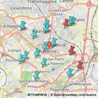 Mappa Via Silone, 80020 Casavatore NA, Italia (2.2685)