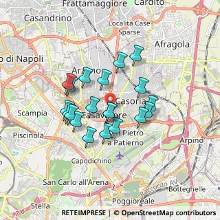 Mappa Via Silone, 80020 Casavatore NA, Italia (1.5025)