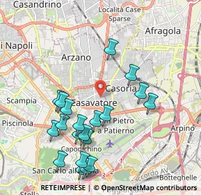 Mappa Via Silone, 80020 Casavatore NA, Italia (2.299)
