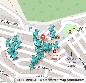 Mappa Via Benedetto Croce, 83045 Calitri AV, Italia (0.05185)