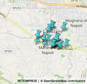 Mappa Via Ernesto Che Guevara, 80016 Marano di Napoli NA, Italia (0.55)