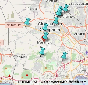 Mappa Via Ernesto Che Guevara, 80016 Marano di Napoli NA, Italia (4.43)