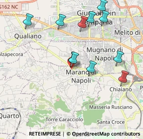 Mappa Via Arno, 80016 Marano di Napoli NA, Italia (2.22636)