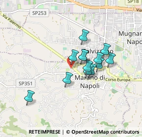 Mappa Via Arno, 80016 Marano di Napoli NA, Italia (0.68692)