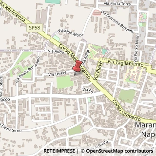 Mappa Corso Mediterraneo, 116, 80016 Marano di Napoli, Napoli (Campania)