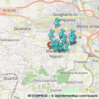 Mappa Via Bradano, 80016 Marano di Napoli NA, Italia (1.30643)