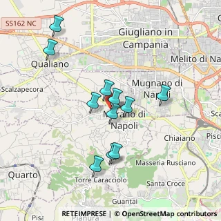 Mappa Via Bradano, 80016 Marano di Napoli NA, Italia (1.76545)