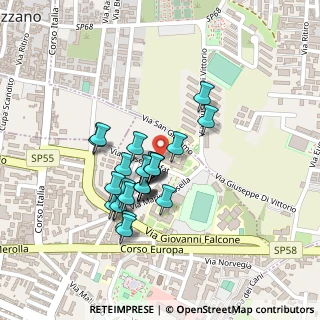 Mappa Via Yasser Arafat Premio Nobel per la Pace, 80016 Marano di Napoli NA, Italia (0.188)