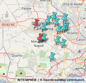 Mappa Via Yasser Arafat Premio Nobel per la Pace, 80016 Marano di Napoli NA, Italia (3.12813)