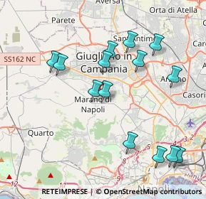 Mappa Via Yasser Arafat Premio Nobel per la Pace, 80016 Marano di Napoli NA, Italia (4.39857)