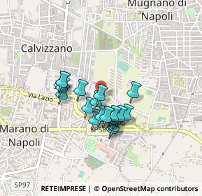 Mappa Via Yasser Arafat Premio Nobel per la Pace, 80016 Marano di Napoli NA, Italia (0.336)