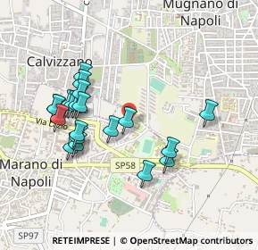 Mappa Via Yasser Arafat Premio Nobel per la Pace, 80016 Marano di Napoli NA, Italia (0.4825)