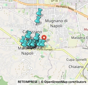 Mappa Via Yasser Arafat Premio Nobel per la Pace, 80016 Marano di Napoli NA, Italia (0.707)