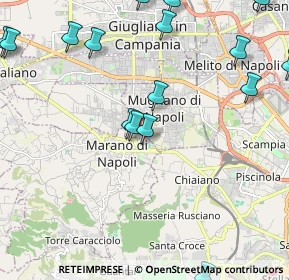 Mappa Via Yasser Arafat Premio Nobel per la Pace, 80016 Marano di Napoli NA, Italia (3.01563)