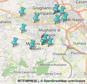 Mappa Via Yasser Arafat Premio Nobel per la Pace, 80016 Marano di Napoli NA, Italia (2.04692)
