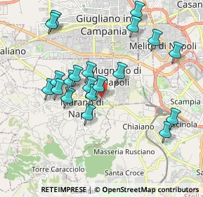 Mappa Via Yasser Arafat Premio Nobel per la Pace, 80016 Marano di Napoli NA, Italia (2.0125)