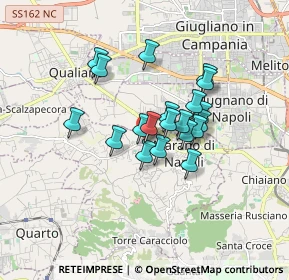 Mappa Via Vincenzo Gioberti, 80016 Marano di Napoli NA, Italia (1.3275)