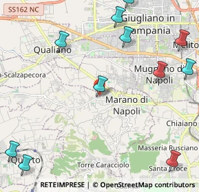 Mappa Via Vincenzo Gioberti, 80016 Marano di Napoli NA, Italia (3.21)