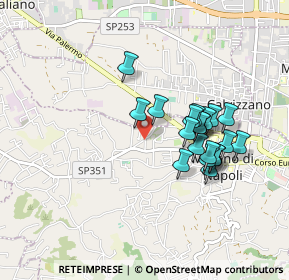 Mappa Via Vincenzo Gioberti, 80016 Marano di Napoli NA, Italia (0.8335)