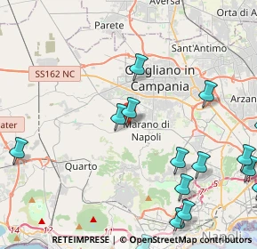 Mappa Via Vincenzo Gioberti, 80016 Marano di Napoli NA, Italia (6.32375)