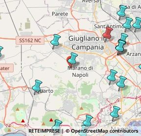 Mappa Via Vincenzo Gioberti, 80016 Marano di Napoli NA, Italia (6.559)