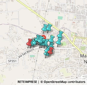 Mappa Via Vincenzo Gioberti, 80016 Marano di Napoli NA, Italia (0.2525)