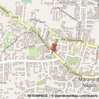 Mappa Corso Mediterraneo, 21, 80016 Marano di Napoli, Napoli (Campania)