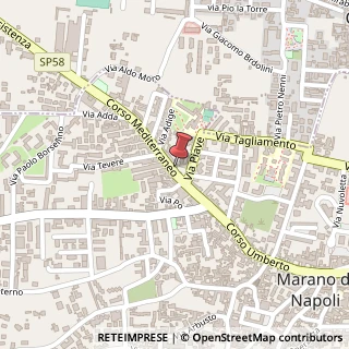 Mappa Corso Mediterraneo, 48, 80016 Marano di Napoli, Napoli (Campania)