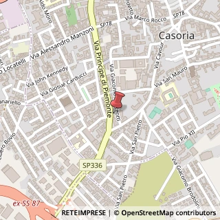 Mappa Via Giacomo Matteotti, 98, 80026 Casoria, Napoli (Campania)