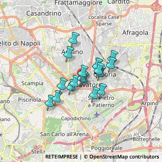 Mappa Via del Cassano, 80020 Casavatore NA, Italia (1.21722)