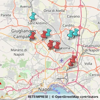 Mappa Via Comunale Limitone di Arzano, 80144 Napoli NA, Italia (3.50364)