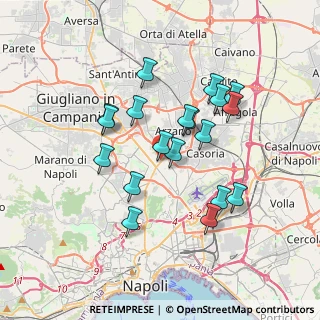 Mappa Via Comunale Limitone di Arzano, 80144 Napoli NA, Italia (3.42316)