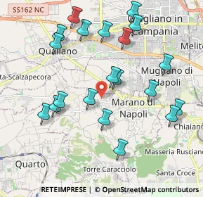 Mappa Via Giordano Bruno, 80016 Marano di Napoli NA, Italia (2.251)