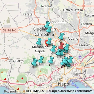 Mappa Via Monsignor Antonio Menna, 80018 Mugnano di Napoli NA, Italia (3.6445)