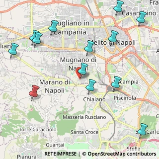 Mappa Via Monsignor Antonio Menna, 80018 Mugnano di Napoli NA, Italia (2.91231)