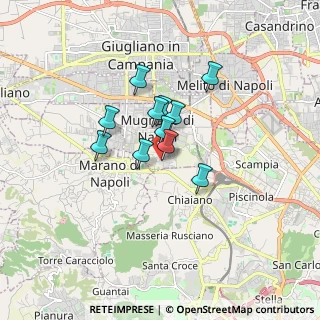 Mappa Via Monsignor Antonio Menna, 80018 Mugnano di Napoli NA, Italia (1.20818)