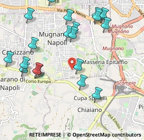 Mappa Via Cesare Pavese II Traversa, 80018 Mugnano di Napoli NA, Italia (1.25)