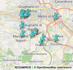 Mappa Via Cesare Pavese II Traversa, 80018 Mugnano di Napoli NA, Italia (1.86462)
