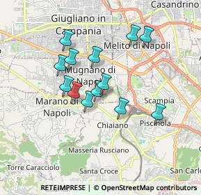 Mappa Via Cesare Pavese II Traversa, 80018 Mugnano di Napoli NA, Italia (1.56923)