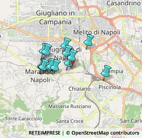 Mappa Via Cesare Pavese II Traversa, 80018 Mugnano di Napoli NA, Italia (1.31857)
