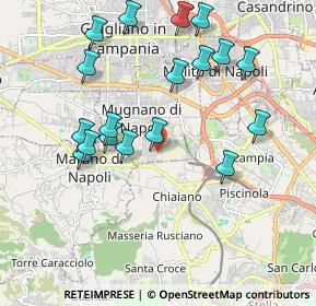 Mappa Via Cesare Pavese II Traversa, 80018 Mugnano di Napoli NA, Italia (2.19889)