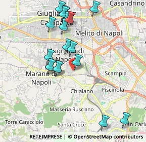 Mappa Via Cesare Pavese II Traversa, 80018 Mugnano di Napoli NA, Italia (2.14722)