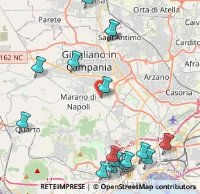 Mappa Via Cesare Pavese II Traversa, 80018 Mugnano di Napoli NA, Italia (6.22444)
