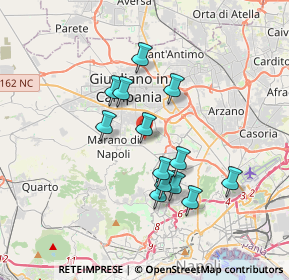 Mappa Via Cesare Pavese II Traversa, 80018 Mugnano di Napoli NA, Italia (3.27385)