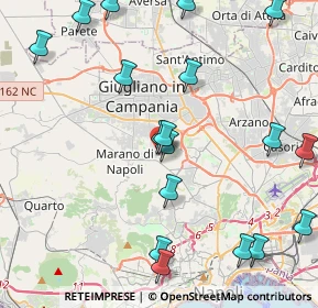 Mappa Via Cesare Pavese II Traversa, 80018 Mugnano di Napoli NA, Italia (5.8785)